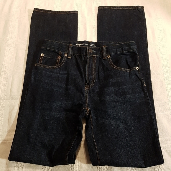 Gap boys size 16 slim original jeans dark blue, NWOT - Picture 6 of 6